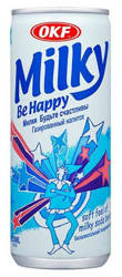 Milky Be Happy Sparkling - napój lekko gazowany 250ml OKF