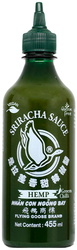 Sos chili Sriracha z zielonych papryczek z konopią - Hemp Sriracha 455ml