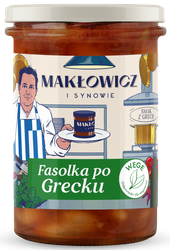 Fasolka po grecku 500g Makłowicz i Synowie