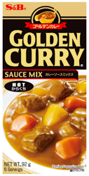 Golden Curry pikantne - 5 porcji - 92g S&B
