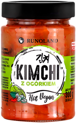 Kimchi z ogórkiem Vegan ostre, pasteryzowane 300g Runoland