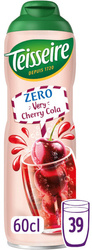 Syrop Cherry Cola Zero cukru 600ml Teisseire