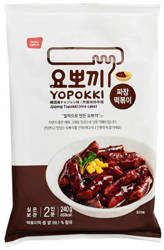 Yopokki - kluski ryżowe w łagodnym sosie jjajang 2x120g Young Poong