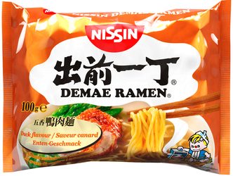 Zupa Demae Ramen o smaku kaczki 100g Nissin