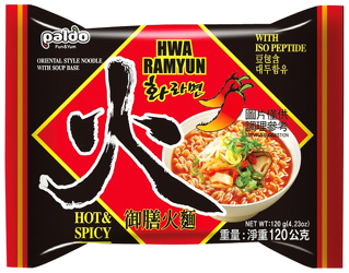 Zupa Hwa Ramyun Hot & Spicy 120G Paldo