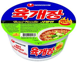 Zupa instant Bowl Noodle Hot & Spicy 86g Nongshim