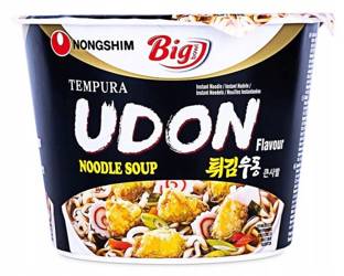 Zupa instant Tempura Udon, duża micha 111g Nongshim